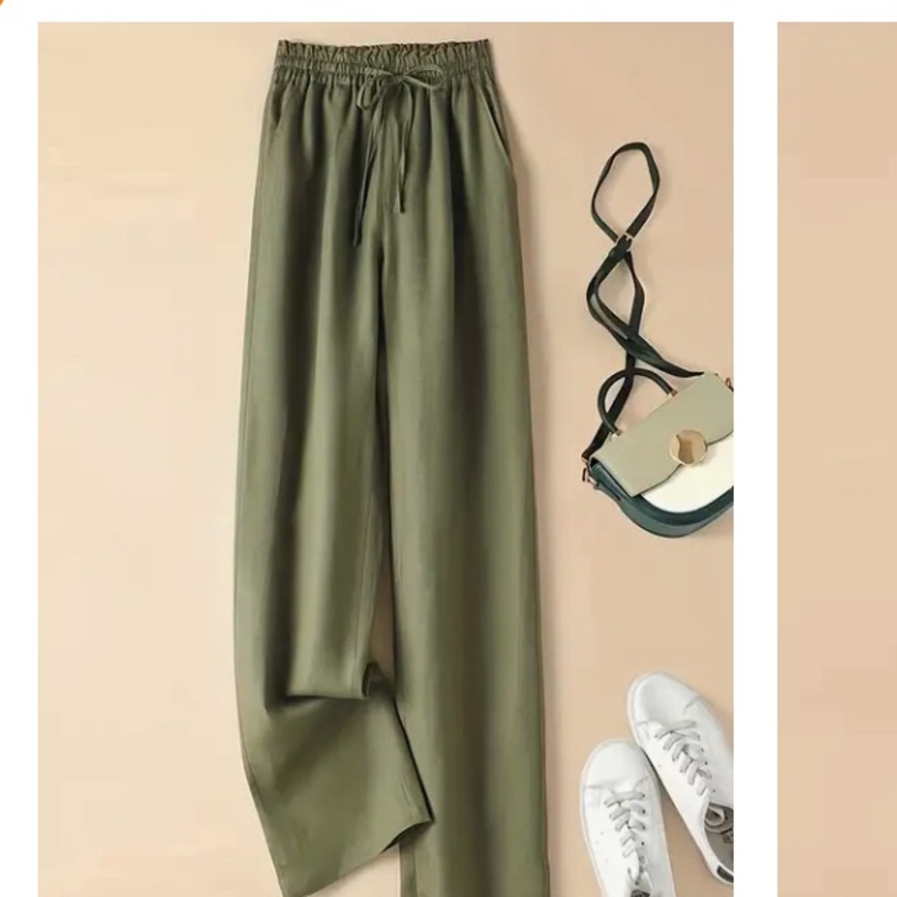 Vintage wide leg pants for women